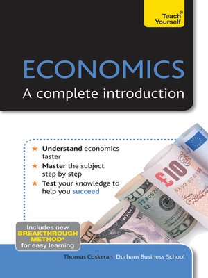 cover image of Economics - A Complete Introduction